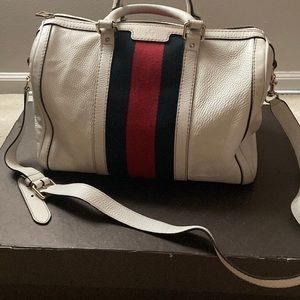 Gucci white Boston collection 2011